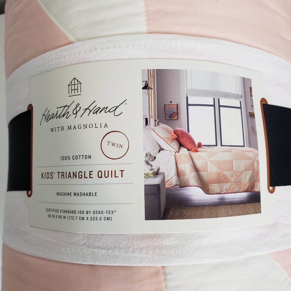 Modern twin Quilt - Hearth & Hand™ with Magnolia - Picture 6 of 8